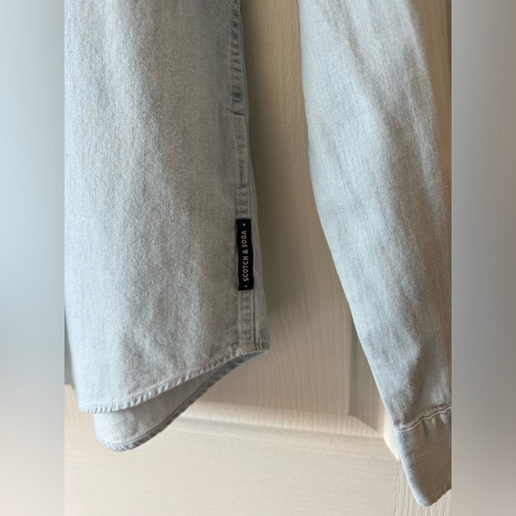 Scotch and Soda Men’s Button Up Shirt - size Large - Picture 4 of 5